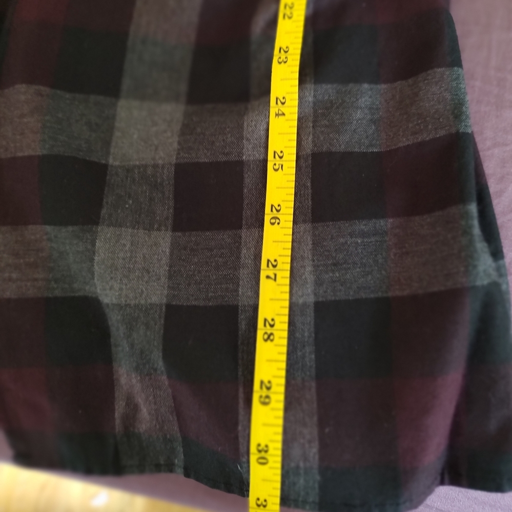 NWT BCBG plaid babydoll open dress - Picture 11 of 11